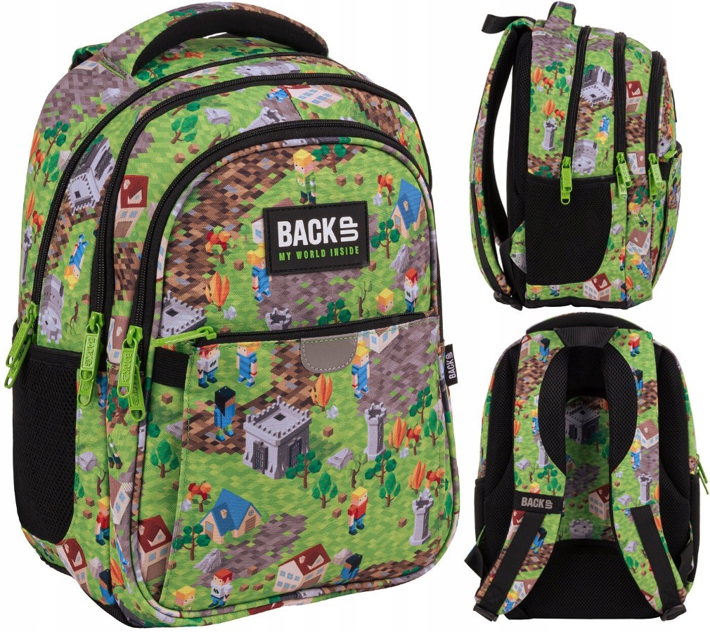 Viackomorový školský batoh Backup Multicolor 24 rokov